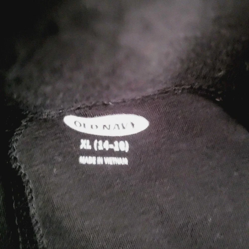 Old Navy black leggings 14/16